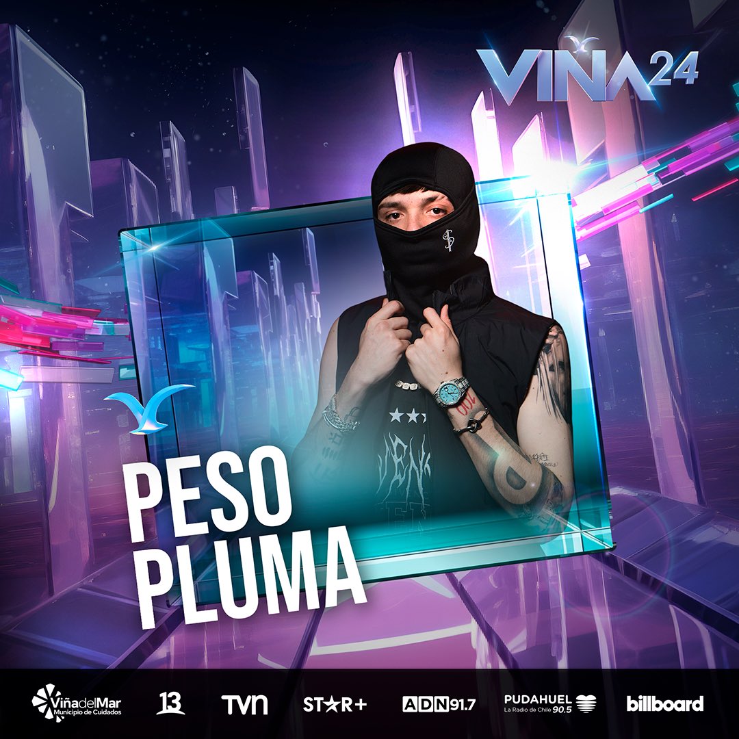 Festival de Viña del Mar on X: "Artista confirmado para #viña2024 @pesopluma ¡Baby a mí lo que me faltaba eras tú! 😎 Desde las raíces más profundas hasta los sonidos más modernos,