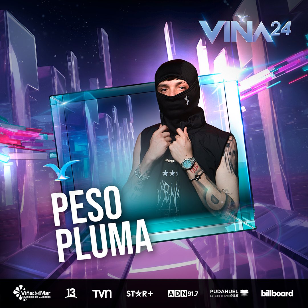 Festival de Viña del Mar on X: "Artista confirmado para #viña2024  @pesopluma ¡Baby a mí lo que me faltaba eras tú! 😎 Desde las raíces más  profundas hasta los sonidos más modernos,