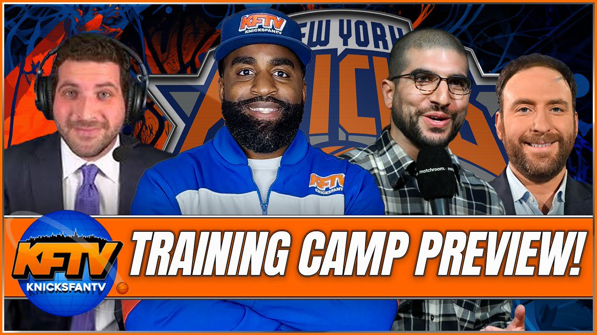 Knicks basketball is back tonight and we get you ready with some of our favorite guests! Catch up on last week's fire lineup of preview shows featuring @IanBegley @arielhelwani and @FredKatz. 🎥 - bit.ly/46BOHne Podcast - linktr.ee/knicksfantv