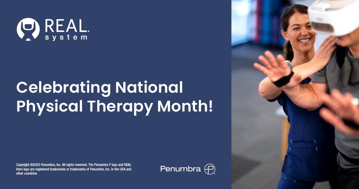 October is #PhysicalTherapyMonth, and we look forward to celebrating #PT &amp; therapists' impact on patients throughout their recovery journeys.  Stay tuned to learn how PTs &amp; the REAL® team #KeepPTREAL to improve lives across the U.S.  #PhysicalTherapyMonth #PT #KeepPTREAL
