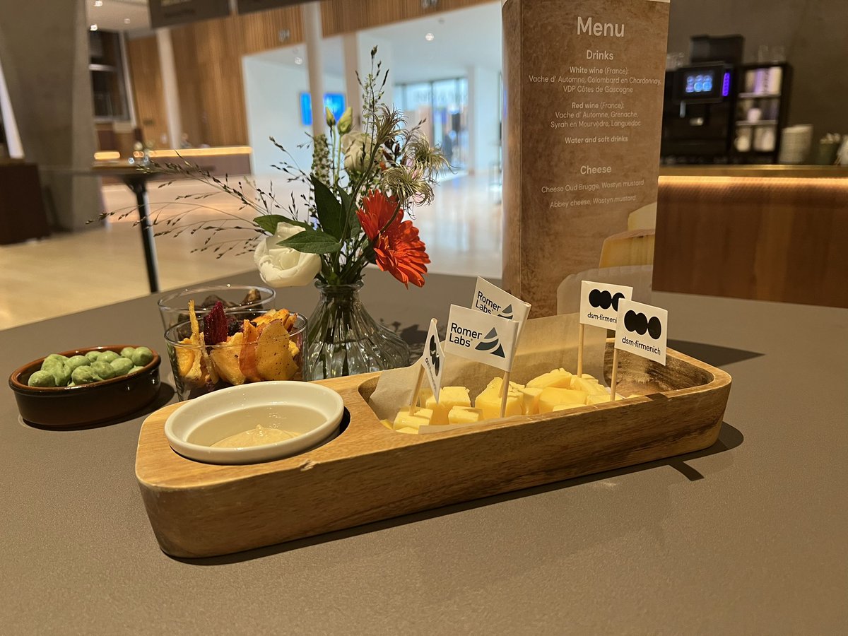 What a great end of the 1st day of The Wold #Mycotoxin conference in Antwerp, with wine and cheese. See you tomorrow bright and early for another inspiring day. worldmycotoxinforum.org