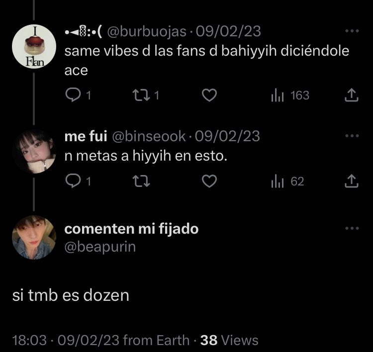 exp0nida's tweet photo. qué es una dozen en el kpop?
un idol que no destaca en ningún ámbito. 
después dice que es moa pero kai la ve diciendo esas cosas de su hermana y la ᴅᴇsᴛʀɪᴘᴀ. más encima se atreve después a poner a bahiyyih en las integrantes que más le llaman la atención de kep1er. https://t.co/QoEKAnsCO0