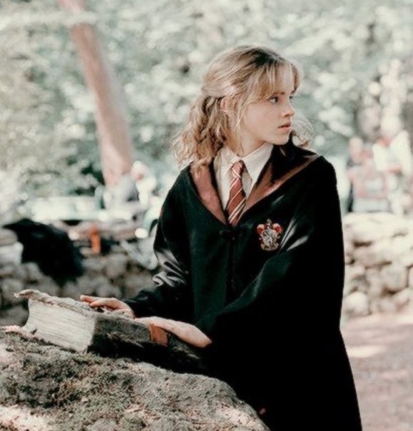 Hermione and her books 📚
