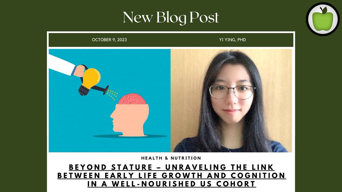 WeighingIn Blog (@weighinginblog) on Twitter photo #ICYMI This week in <a href="/WeighingInBlog/">WeighingIn Blog</a>
Yi Ying discusses the correlation between early growth and cognitive abilities in adolescents. Read more here:shorturl.at/ghlmO #ICYMI This week in <a href="/WeighingInBlog/">WeighingIn Blog</a>
Yi Ying discusses the correlation between early growth and cognitive abilities in adolescents. Read more here:shorturl.at/ghlmO