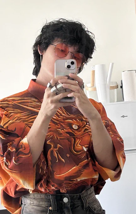 me and my dragon shirt  