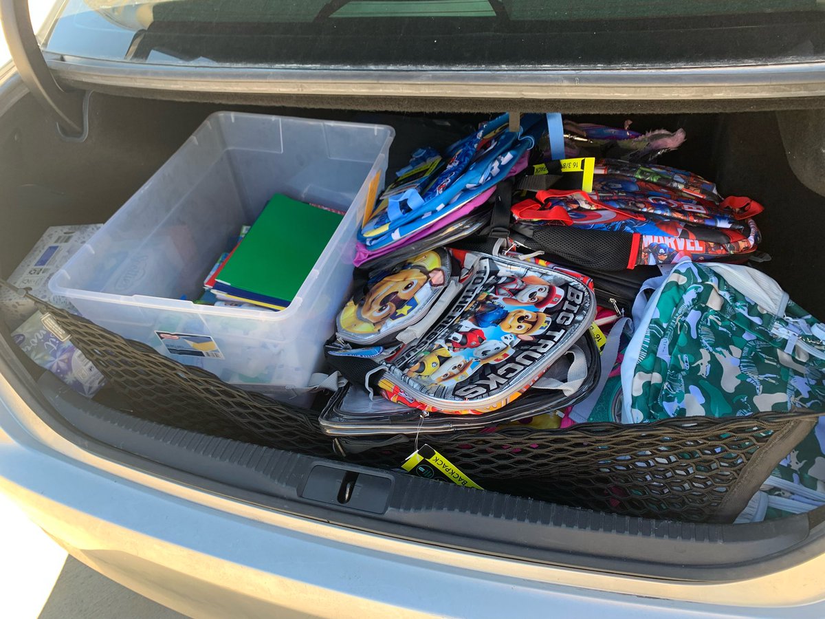 WISDFoundation's tweet photo. Thank you to the Wylie Community Christian Care Center for donating backpacks and school supplies for the School Supply Closet! We’re so appreciative of our community’s support. 🎒

#SchoolSupplyCloset #wyliegives https://t.co/vCZwtDAcJK