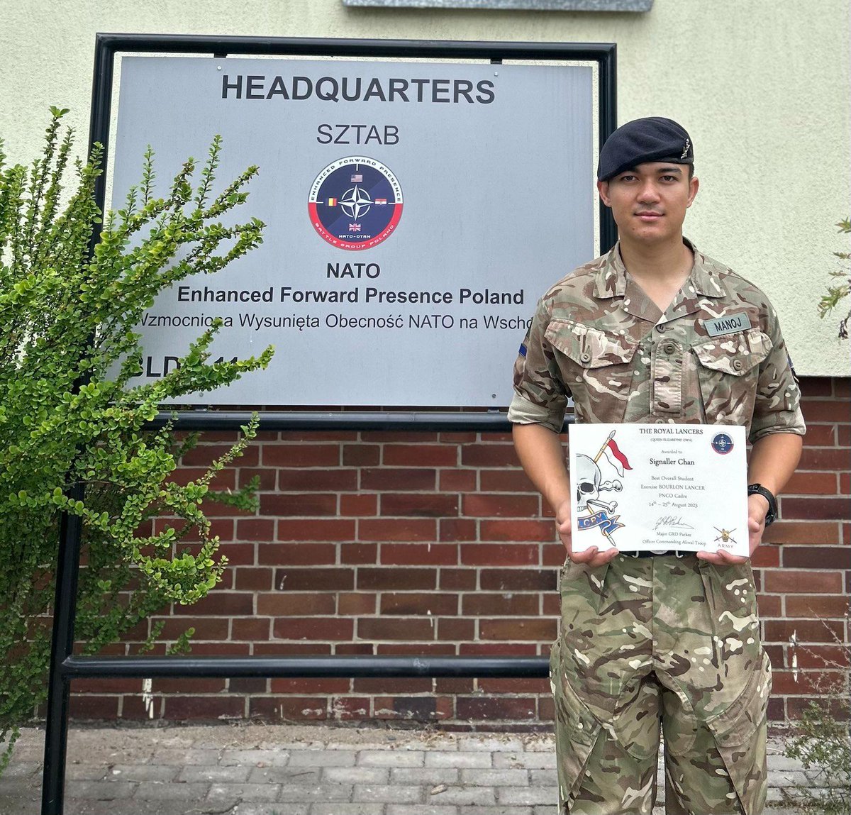 “I have changed a lot physically and mentally, and my confidence has grown enormously.” Signaller Manoj Chan had always been interested in the British Army and its relationship with Nepal, leading him to apply 🇳🇵 Read more ⬇️ ow.ly/vjRy50PUBos