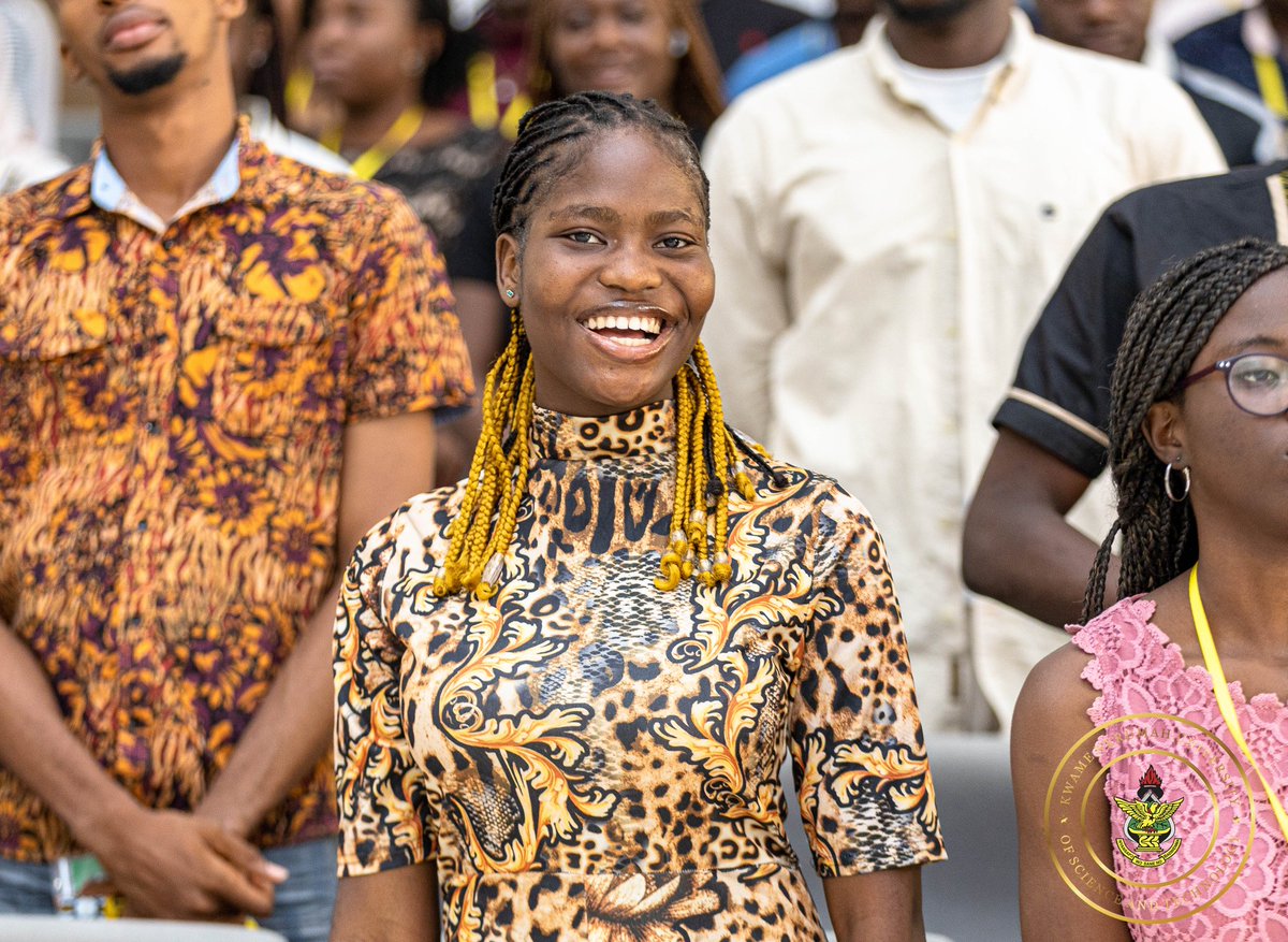 Participants for the 9th Ghana Universities Debate Championship begin the tournament with beautiful smiles

#KNUSTLive | #GUDCInKNUST
