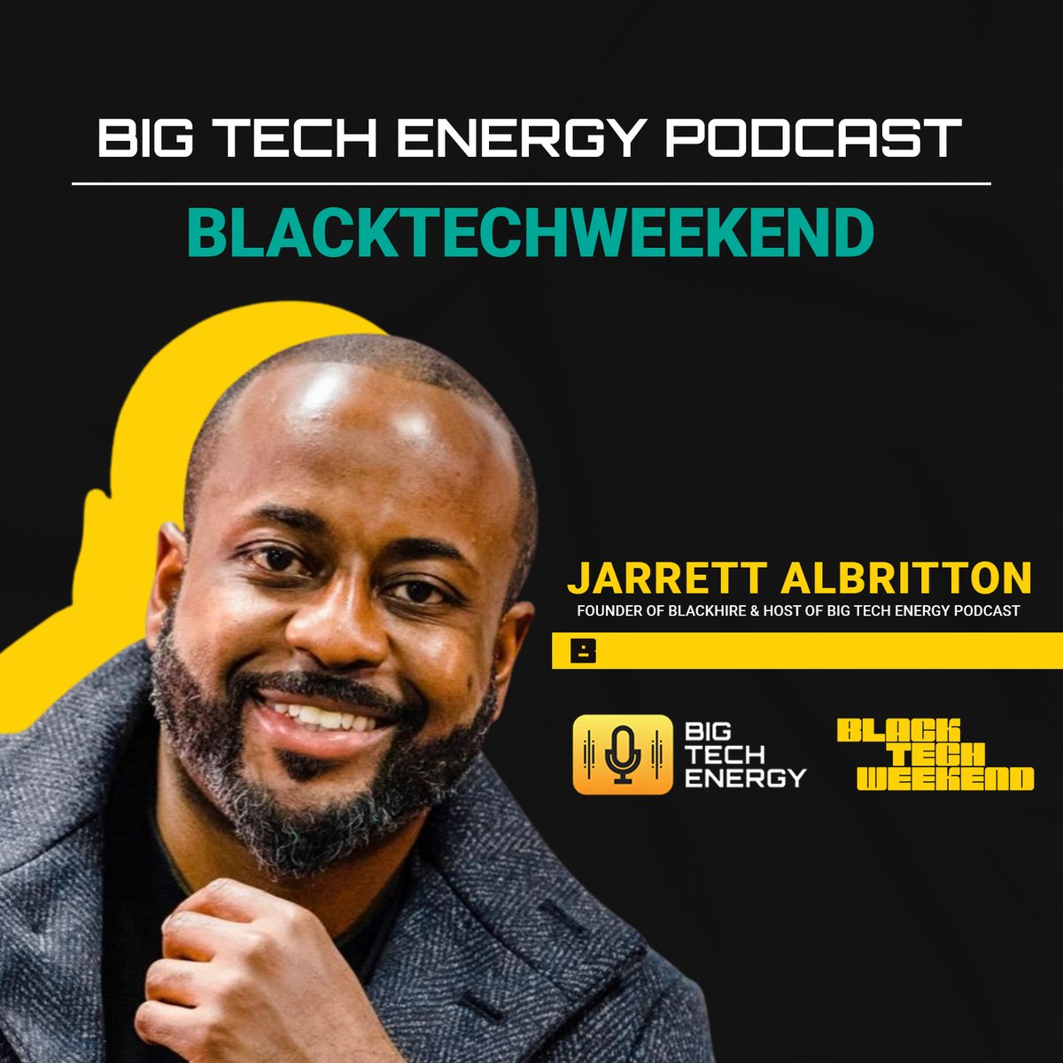 BlackTechWeek's tweet photo. 🎙️ Big Tech Energy podcast will be in the building at #BlackTechWeekend Detroit discussing the things that matter most to founders inside Black tech startup culture 😎 From breaking into tech, to exit and everything between— BTE x #BTWDetroit is getting to it! 👏🏾

#BTWD23 #BTWDetroit 💫