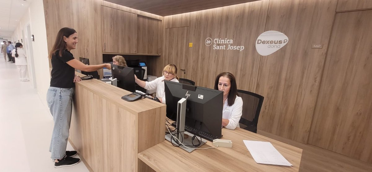 Sumem per a la salut de la dona 🚺Entra en funcionament el nou servei de ginecologia, obstetrícia i reproducció assistida Dexeus Dona de la Clínica Sant Josep! 

📍Nous espais 2a planta de l'Edifici A
📞Cites: 93 227 47 27

 bit.ly/nou-servei-gin…

#CSJManresa @DexeusMujer