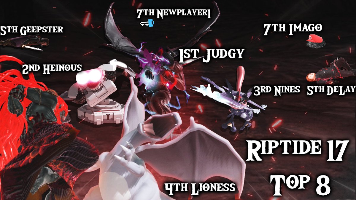 CCSUVGC's tweet photo. The Custom Top 8 Graphic made by @oblivious_shake 

Details in the other tweet! https://t.co/ZJ0WVAiiPa