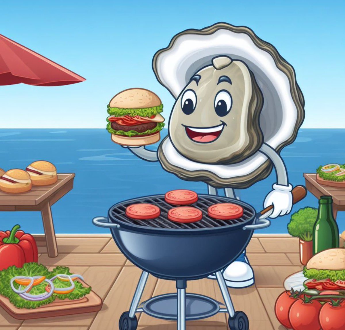 OysterShack's tweet photo. Heading into #MNF the Oysters lead the Sussy Burgers by 38.75 with only Josh Jacobs and Davante Adams to play on the other side
Can the Oyster Shack pull off their second win of the season tonight?
#GoShackGo 🦪🦪🦪 https://t.co/MVlBo69RCp
