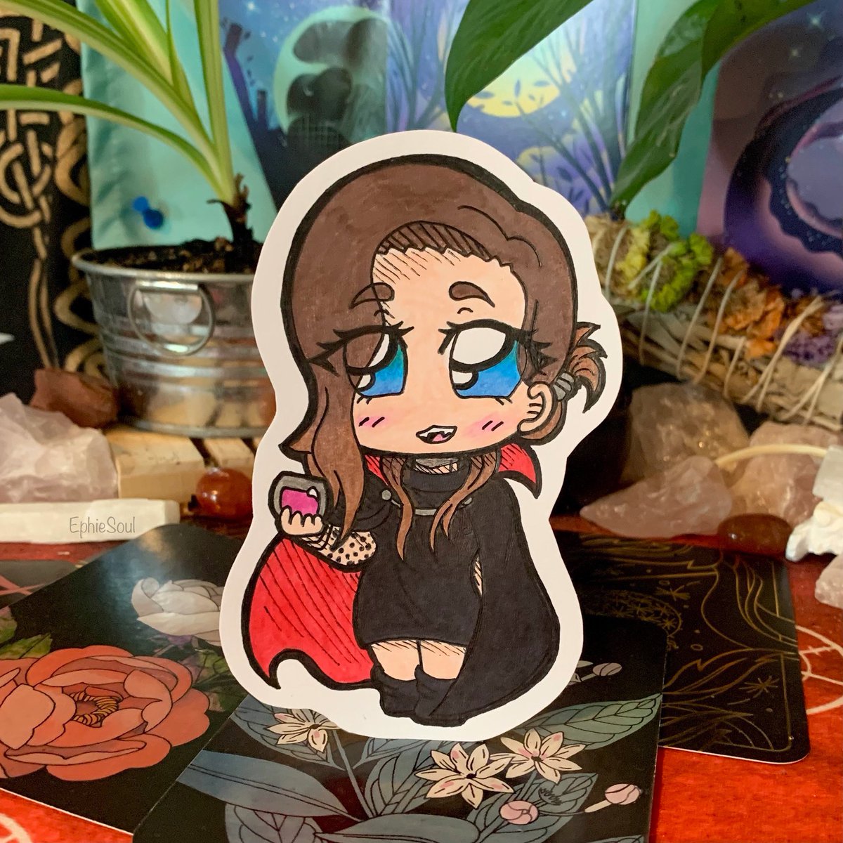 EphieSoul's tweet photo. Chibi Vampire Mortemer ✨
#chibi #fanart #mortemer #suzyberhow https://t.co/01WPqNrMUV