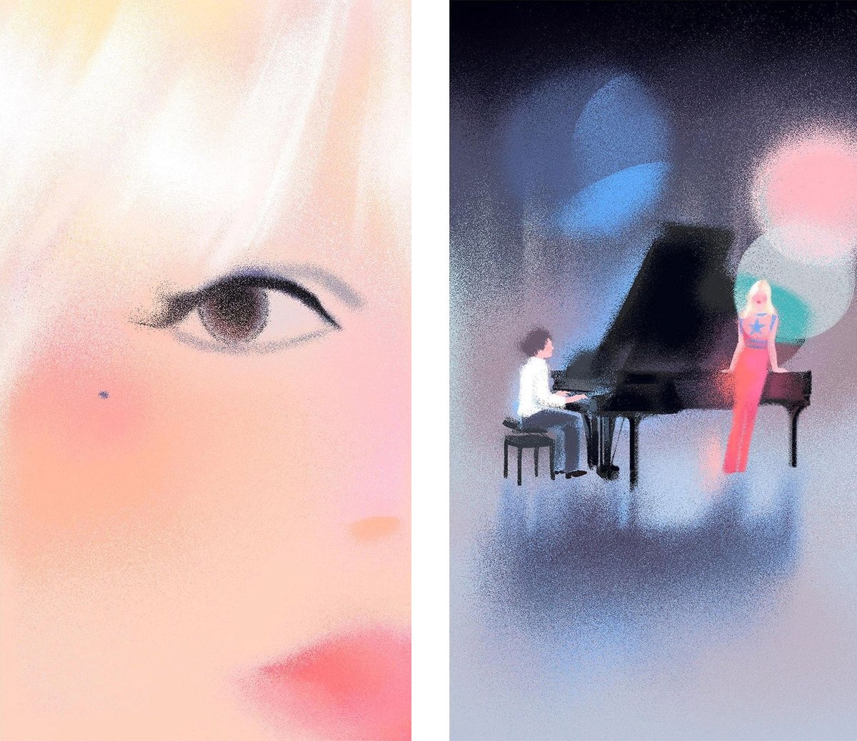 catsuka's tweet photo. Today's Google Doodle in France is dedicated to late french singer France Gall (born on Ocotber 9, 1947), and is illustrated by Mathilde Loubes (former Gobelins student).
https://t.co/wfh0blzECV
https://t.co/h1wAvJEcZv https://t.co/RsEfjVRP9C