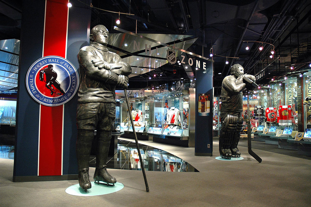CraigBaird's tweet photo. It is October and each day I am sharing a story of a haunted place or building in Canada.

Today, I am looking at the Hockey Hall of Fame building!
Located in Toronto, the Hall of Fame sits in a historic Bank of Montreal building and that building has some history to it.

The building was built in 1888 and operated as a branch of the Bank of Montreal until 1993 when it became home to The Hockey Hall of Fame.

During its history as a bank branch, a robbery occurred on March 11, 1953. In that robbery, 19-year-old Dorothy Mae Elliot was shot. She died the next day. 

Dorothy has never seemed to have left the building she worked in. 

According to staff at the Hockey Hall of Fame, a woman in an old-fashioned dress appears near the offices and vault. Lights also go on and off by themselves, and doors open and close. Various cold spots have also been reported in the building.

She typically haunts near the vault area, and can be seen looking down from the second storey of the building according to staff. 

If you enjoy my Canadian history content, you can support Canadian History Ehx with a donation at https://t.co/u12Dmz8vKv

Sources:
https://t.co/bgpRMmK1Iq
https://t.co/HvuCSEd8oM