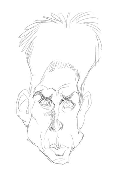 gariebo's tweet photo. #derekzoolander #caricature #sketch @BenStiller https://t.co/MZYaYeQbdM
