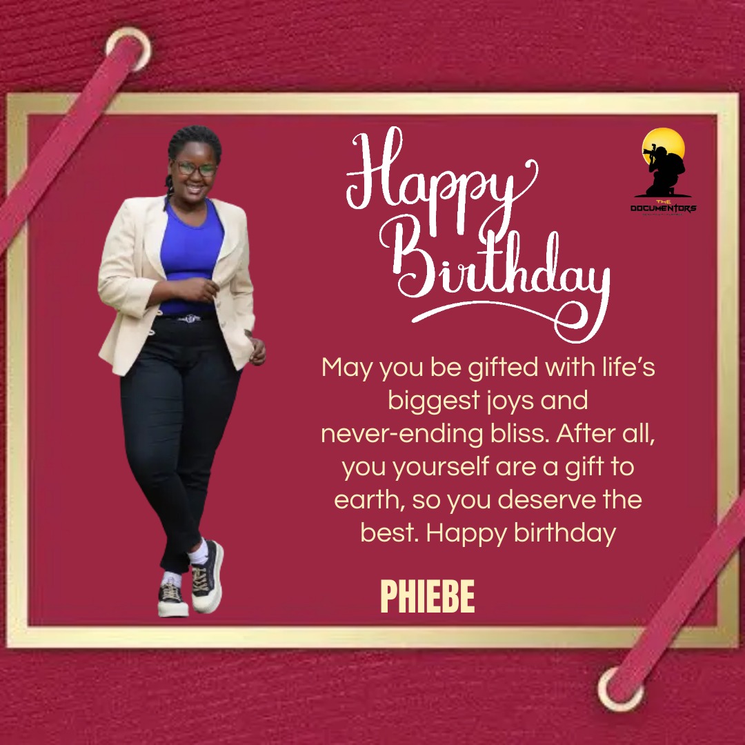 the_documentors's tweet photo. Happy birthday to you Phiebe. May God bless all your endeavors and reach new heights at your new age.
@mulondephiebe
#thedocumentors https://t.co/drHDJPXYLF