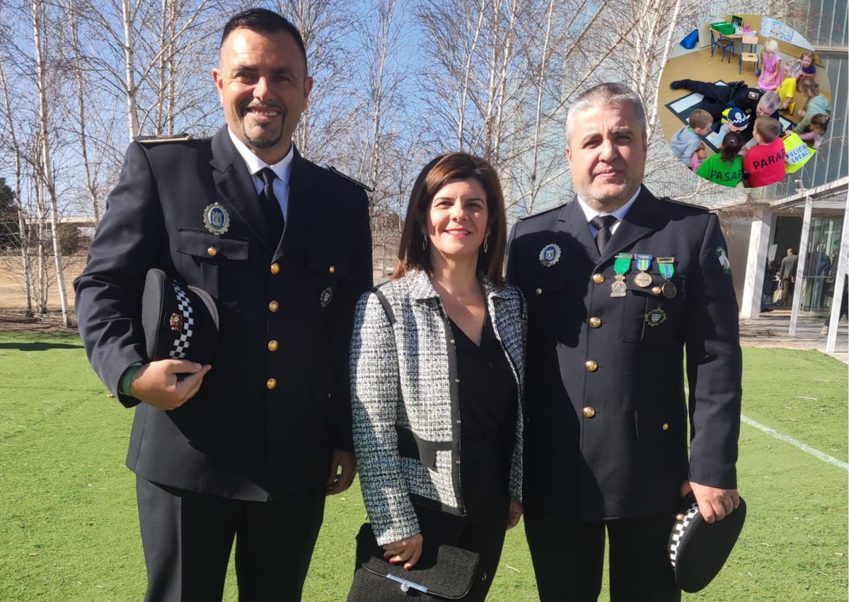 Unijepol's tweet photo. La Policía Local de Rota (Cádiz), Premio a las Buenas Prácticas en Educación Vial en los VIII Premios Nacionales a la Seguridad y la Educación Vial para las Policías Locales, otorgados por Unijepol en colaboración con la FEMP y la DGT.
@fempcomunica @DGTes https://t.co/vZAtkk6AIG