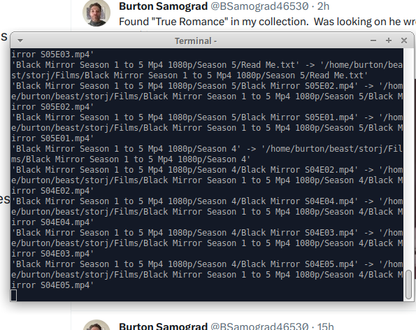 BSamograd46530's tweet image. #databaseupdate