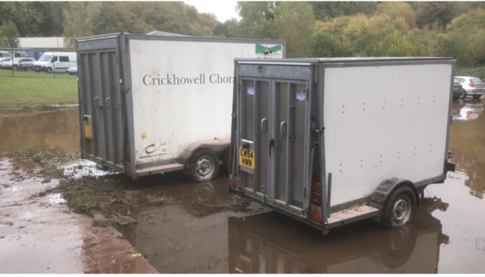 Crickhowell Choral Society (@choralcrick) on Twitter photo STOLEN: Our trailer with the Crickhowell Choral Society logo on the side was stolen from Cwrt-y-Gollen camp approximately 2 weeks ago.
It contains all our concert staging and we really need it back!
If you have any information, please contact <a href="/DyfedPowys/">Heddlu Dyfed-Powys Police</a> ref DP-20231007-291 STOLEN: Our trailer with the Crickhowell Choral Society logo on the side was stolen from Cwrt-y-Gollen camp approximately 2 weeks ago.
It contains all our concert staging and we really need it back!
If you have any information, please contact <a href="/DyfedPowys/">Heddlu Dyfed-Powys Police</a> ref DP-20231007-291