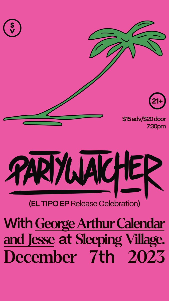 partywatcher809's tweet photo. 💃🏾TICKETS ON SALE NOW!!!!🕺🏾@Sl33pingVillag3
https://t.co/Eq1UV2wF7V
.
.
#partywatcher #eltipo #tupartywatcher #musicadominicana #dominicanmusic #dominicansinchicago #chicagomusic #newmusic #nuevamusica #mambo #vamono #merengue #bachata #sleepingvillage #chicagolivemusic https://t.co/RT3XDYDpfq
