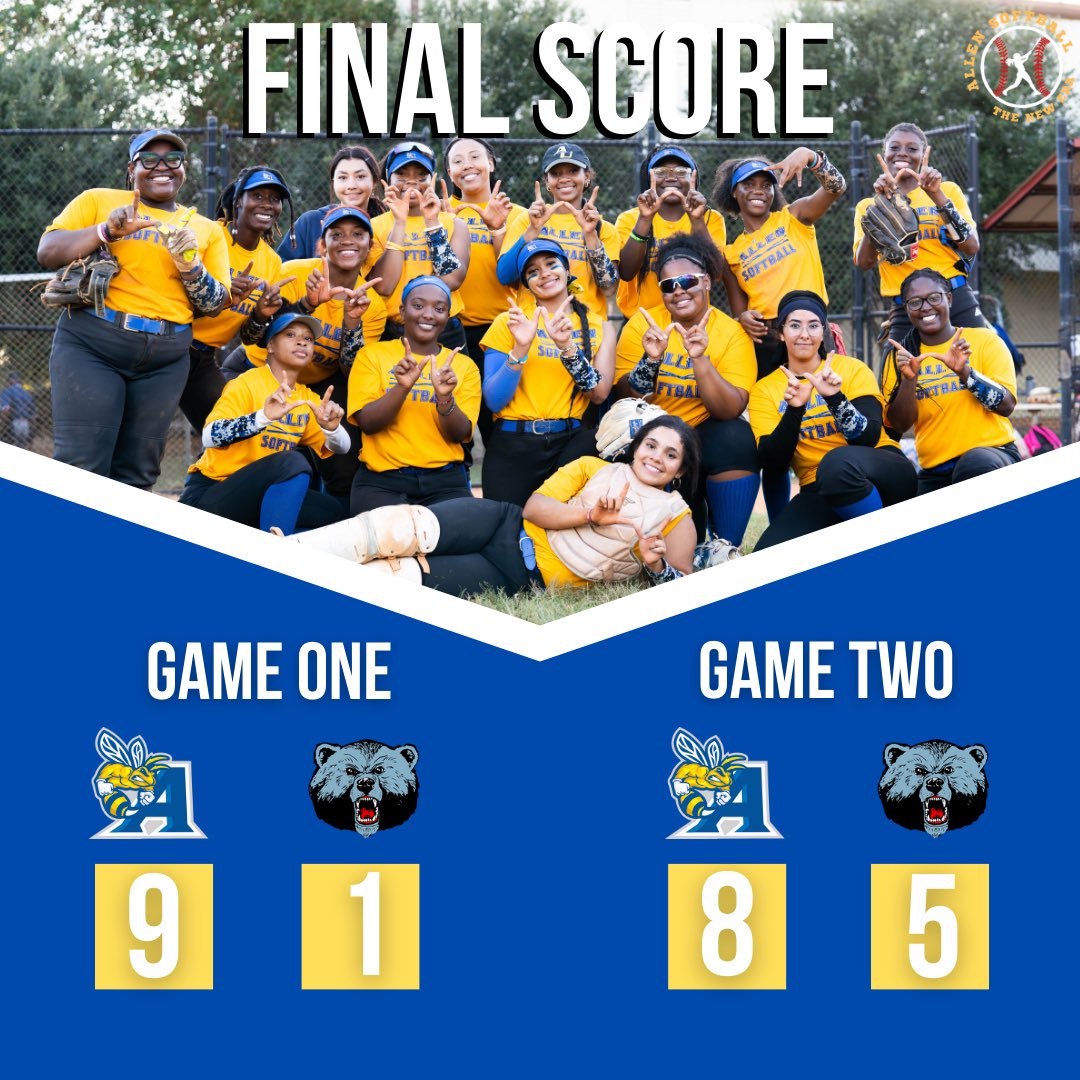 AllenUnivSB's tweet photo. Your Lady Yellow Jackets ended the weekend with two wins against Livingstone. Time to get better and prepare for our next scrimmage. We want to thank everyone that came out to support. The love was felt. 

We will be facing USC-Union at home next Thursday (3pm &amp; 5pm). https://t.co/c03DaKEc9N