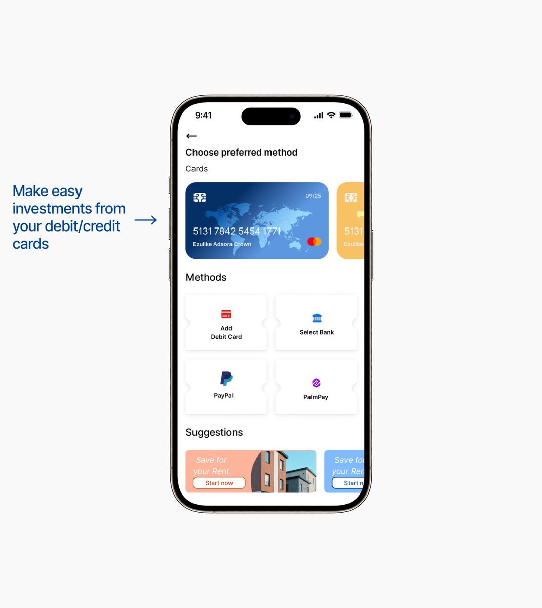 Bigmanflowz's tweet photo. I am excited to introduce you guys to the Investo app, designed to make saving easier, plan& manage your finances so you dont overspend 😉
@designclan__ @mercee__ design was implented with @Rayna_UI design system. entry for the #RaynaUIShowdown #designclan #designclanchallenge https://t.co/zZGQjaUqF2