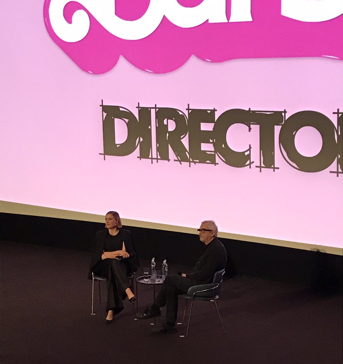 @HarrowerAndy @alfonsocuaron Thank you to #gretagerwig and @alfonsocuaron for such a fantastic evening In Conversation!
