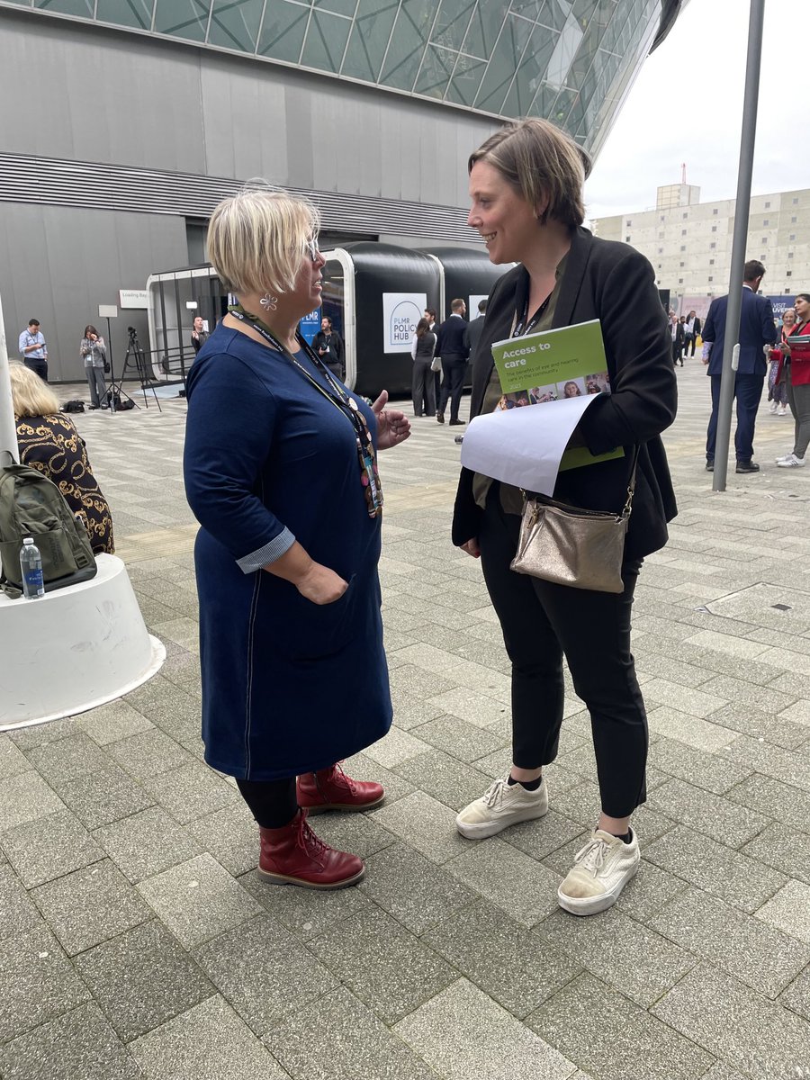 Good catch up with ⁦@jessphillips⁩ chatting about our need for support for recruitment of RE teachers. She is hoping to pop by to stand 208 to chat some more #LabConf23 ⁦@NATREupdate⁩ ⁦@RECouncil⁩ @RE_Today