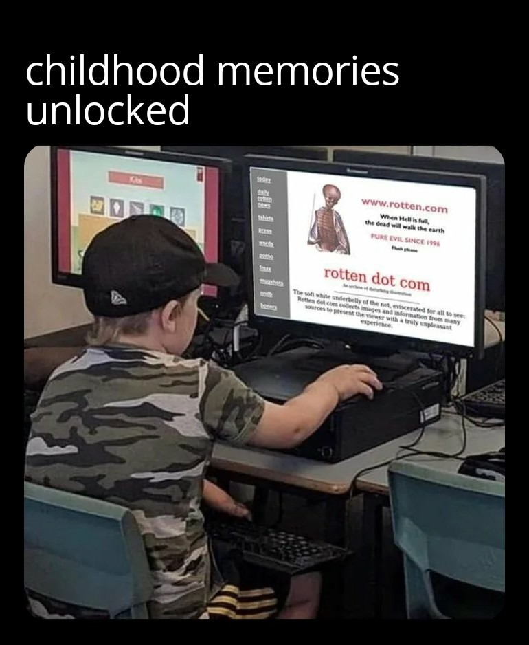 vxunderground's tweet photo. Exchange this desktop with a Gateway computer, with the weird cow commercials, and a 50lbs (22kg) CRT monitor. https://t.co/LBALUF5fwo