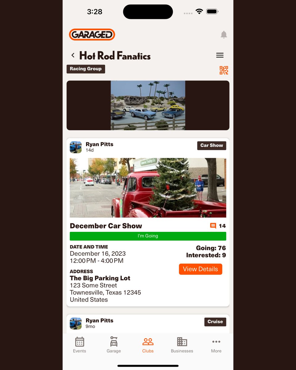 garaged_io's tweet photo. π± On-the-go with #Garaged! Our mobile app is shifting into gear and launching soon. Car shows, club checks, and more - all in your pocket! Stay tuned for the ultimate auto community experience. π #GaragedCommunity #GaragedOnMobile https://t.co/Jrb5sBctD4
