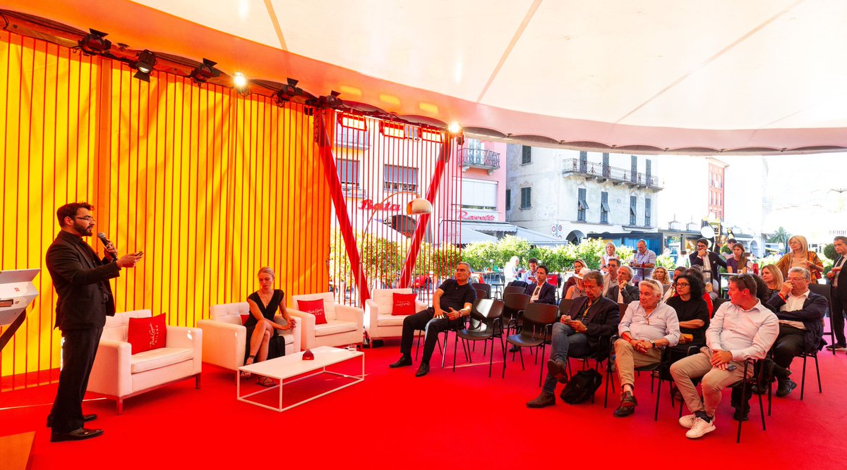 infi_live's tweet photo. ENTERINFI at Locarno:
 The Enterinfi platform at the Davide Campari Lounge of the 77th Locarno International Film Festival in Locarno, Switzerland. The event was a great accomplishment, and it was attended by various dignitaries. https://t.co/CvDne6PhM7