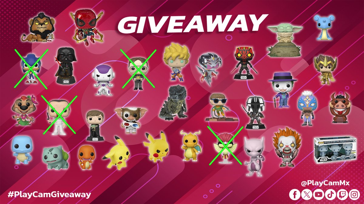 ElDanyBoss's tweet photo. 🎁GIVEAWAY🎁
Esta semana regresa #PreguntasImposibles donde tu puedes concursar por uno de los tantos funkos que tenemos para #PlayFans.
Síguenos en nuestras redes sociales y da RT para participar. https://t.co/cswtUFvfAO
