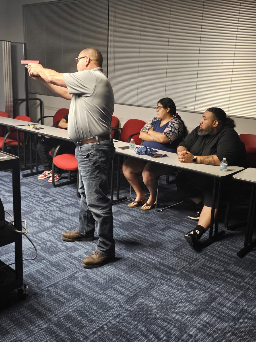NorthMiamiPD's tweet photo. Behind the Badge is BACK!
Thursday, October 26, 2023, 5:00pm-7:00pm. Take advantage of this free interactive class. GRAB YOUR SEAT! https://t.co/YLUVZmNAtD
If you were behind the badge, what would you do? https://t.co/0MON6vTcGE
#NMPD #NorthMiamiPD #BehindtheBadge https://t.co/ef8bVqgBKy