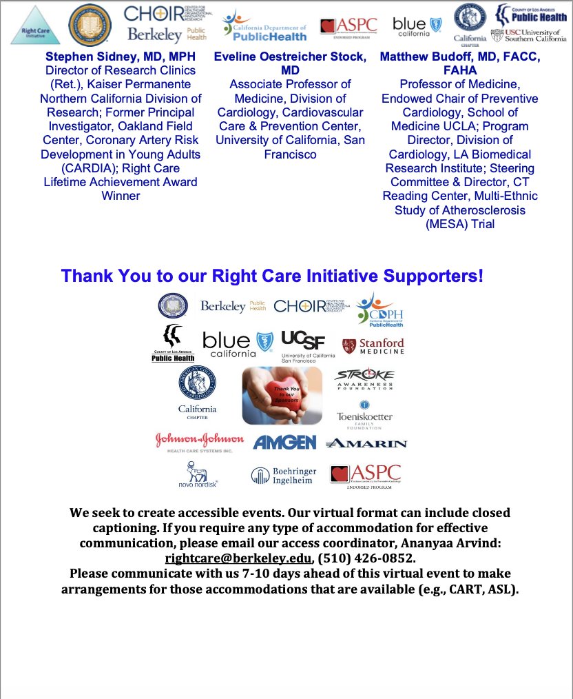 CA_RightCare's tweet photo. Join us on Monday 10.16.23, 12-2:00 pm, for Emory, CARDIA &amp; ROBINSCA (Precision Population Health &amp; Coronary Artery Calcium Scoring)  @ Right Care Initiative Virtual University of Best Practices. 

Register@ https://t.co/3ydhE3Zkhx
#CARDIA #ROBINSCA #PrecisionMedicine https://t.co/BosHTmfDEy