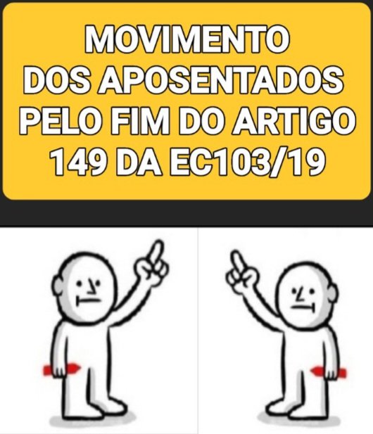 MariaLciaRamo11's tweet photo. @Maria_Zeze_ @AdvocaciaGeral @jorgemessiasagu @CarlosLupiPDT @LulaOficial @simonetebetbr @Haddad_Fernando @STF_oficial @edweck_rj Deputados, protejam os aposentados e revoguem o péssimo art.149 da EC 103/19.
@AdvocaciaGeral
@jorgemessiasagu
@CarlosLupiPDT
@LulaOficial
@simonetebetbr
@Haddad_Fernando
@STF_oficial
@edweck_rj
👇
#AposentadosDesesperados
4321sdfg https://t.co/WJ3999zMZv
