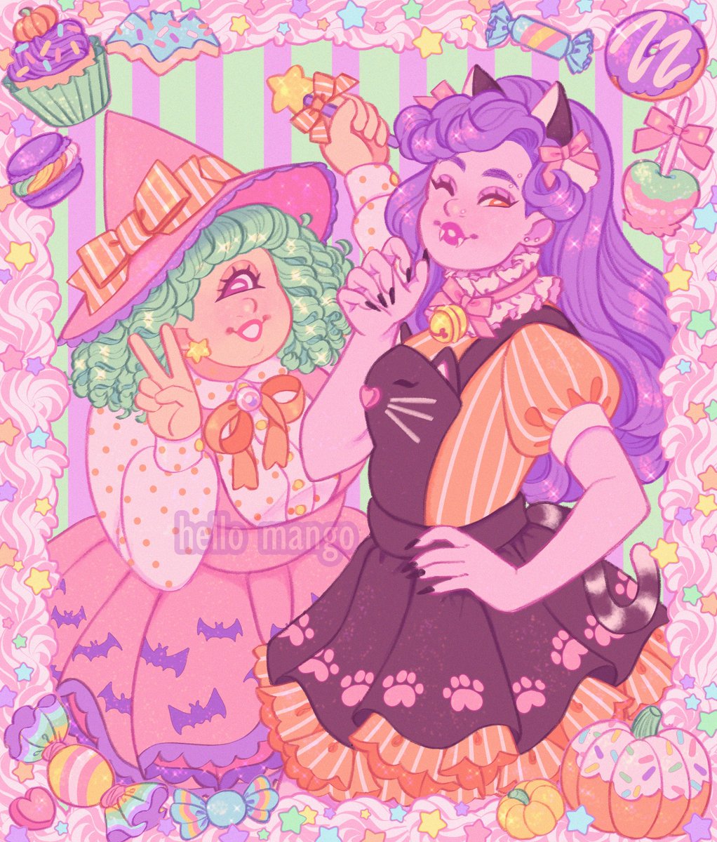_hellomango's tweet photo. from halloween 2022 ⭐️🍬✨🎃🩷🌟 https://t.co/s8aIaop58Q