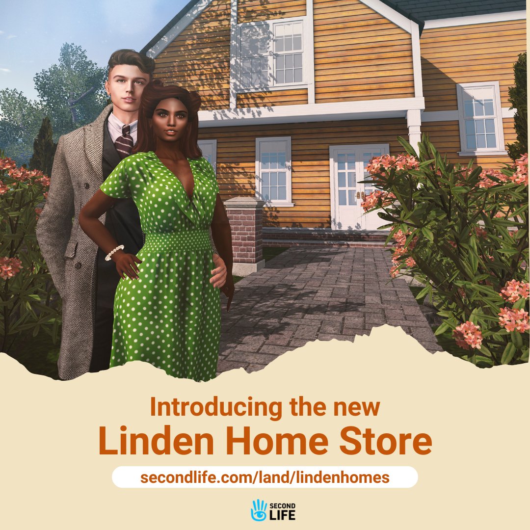 Introducing the new Linden Home Store! Whether you're on your computer, tablet, or smartphone, you can now view and select from all Linden Homes. Remember to sign up for premium plus to choose your location with Linden Home Concierge! 

➡️ secondlife.com/land/lindenhom…

#SecondLife