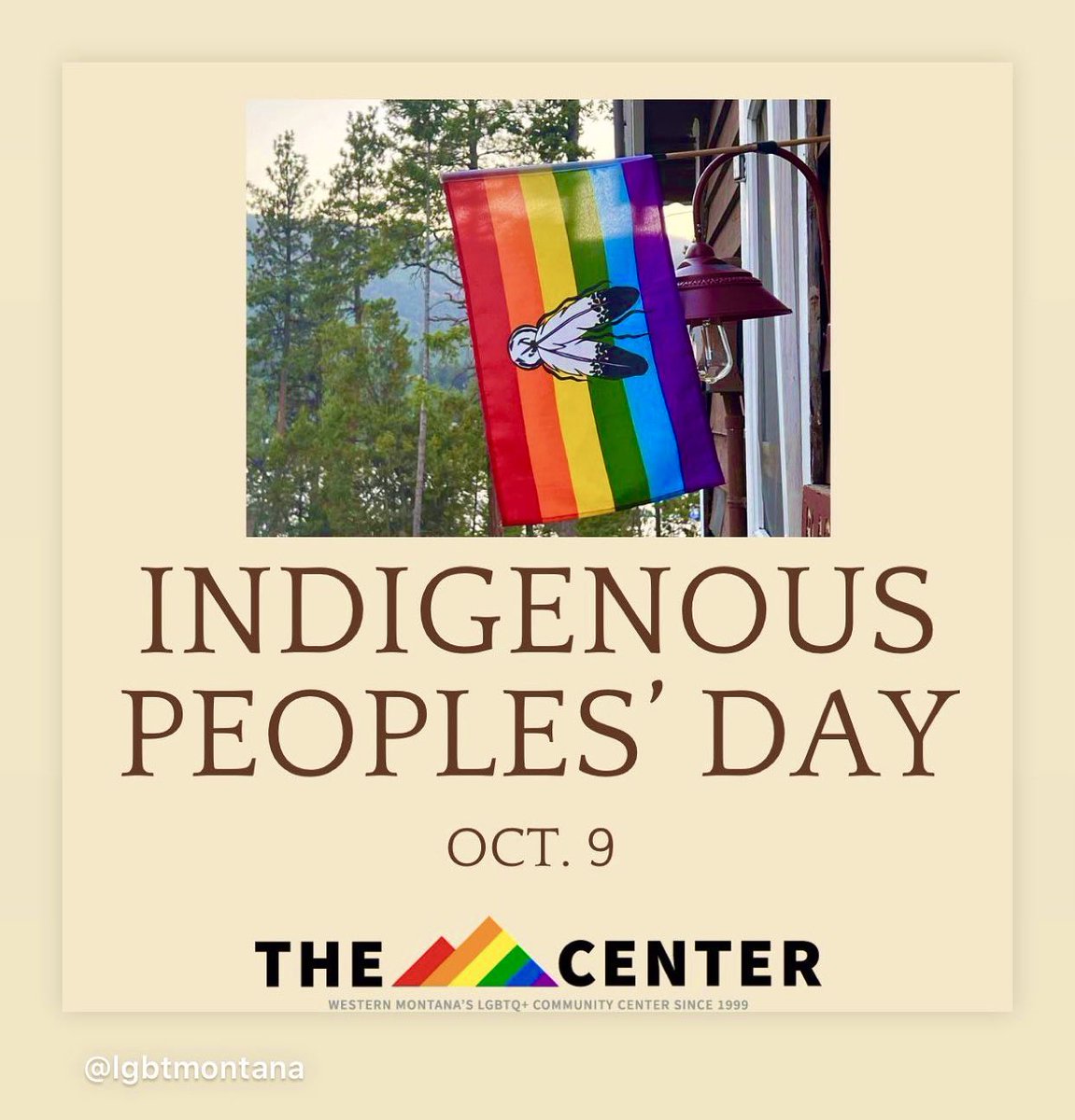 Wishing all my Two-Spirit brothers and sisters an incredibly beautiful Indigenous Peoples Day. I see you — I celebrate you. 🌈🏳️‍⚧️