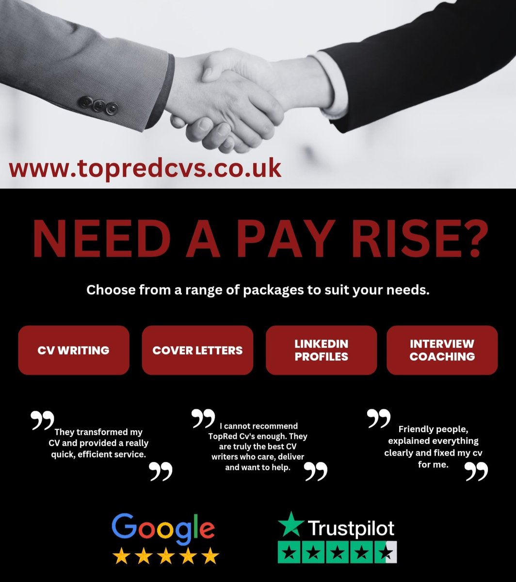 Visit topredcvs.co.uk 
Contact us either through FB, email enquiries@topredcvs.co.uk or give us a call on 0333 335 5720 
#cv #resume #recruitment #jobs  #employment #interview #newjob #linkedIn #branding #marketing #ukbased #cvwriting #work #web #students #marketing #SEO