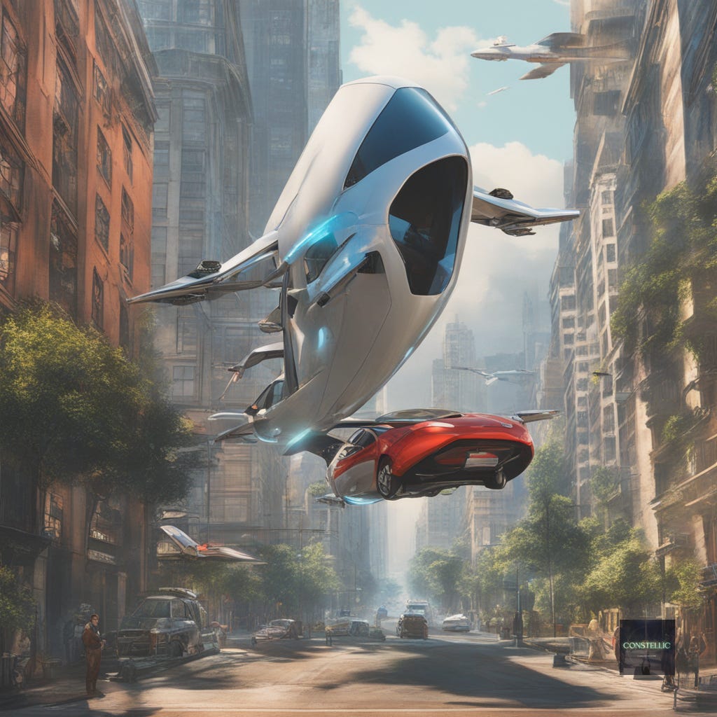 Not Highways But Flyways - The Reality of Flying Cars - Companies, Benefits, and Drawbacks. While you're driving on these highways showing off your fancy cars, there are some on the flyways, quietly harnessing alternative energy to fly the sky. constellic.substack.com/p/not-highways… #flyingcars