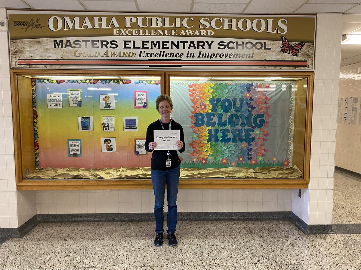 OPS_Masters's tweet image. Congratulations to this week’s 30 Ways to Say Yay recipient, 2nd grade teacher, Mrs. Bassett. Mrs. Bassett was nominated for her dedication and hard work. She is kind, caring and always willing to try new things. Thank you for all you do, Mrs. Bassett! #30WaysToSayYay #OPSProud