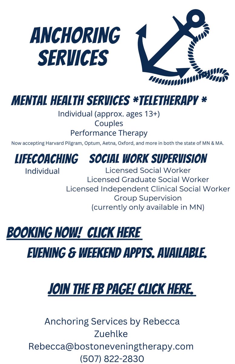 Huit0004's tweet photo. Struggling with negative self-talk, feelings of nervousness or self-doubt? You are not alone! If you are someone you know has considered going to therapy, there is no better time than now to get your head space in a heathier place! #anchoringservices #mentalhealth #teletherapy https://t.co/EWdUeV4yX8