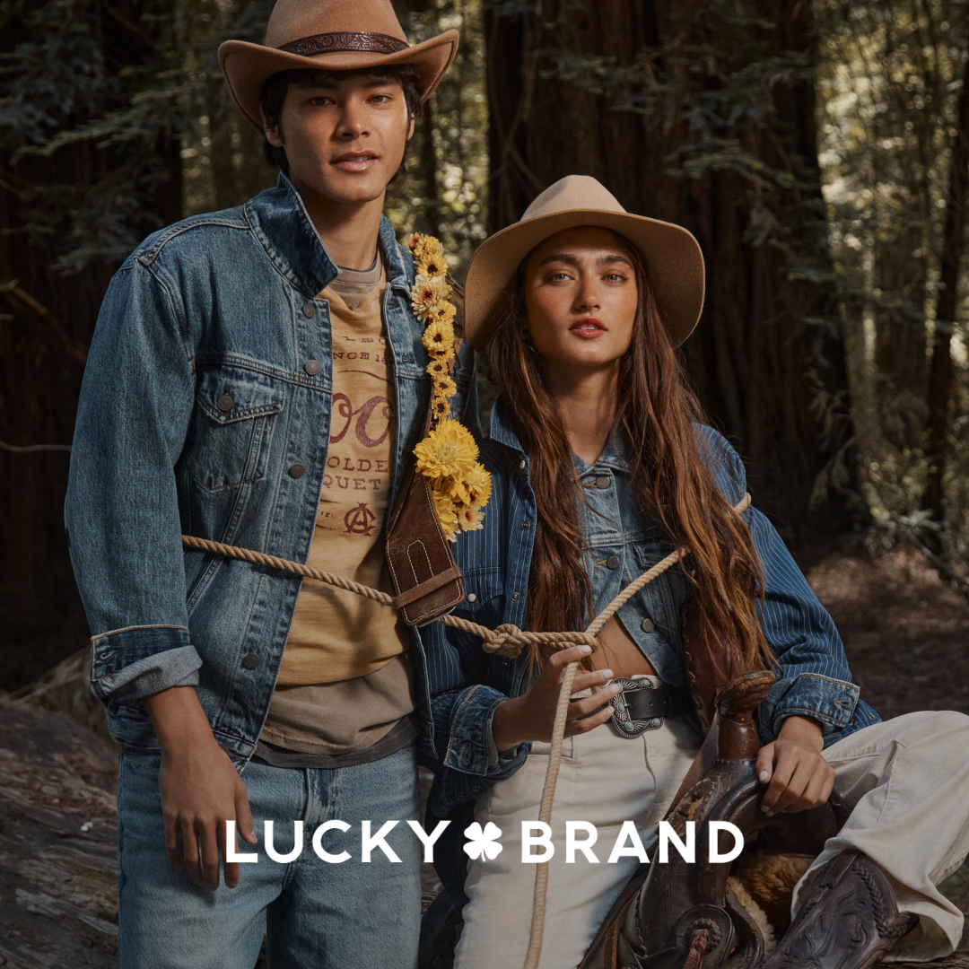 Time for new jeans!
Now’s your chance to grab those styles you’ve had your eye on <a href="/LuckyBrand/">Lucky Brand</a>.