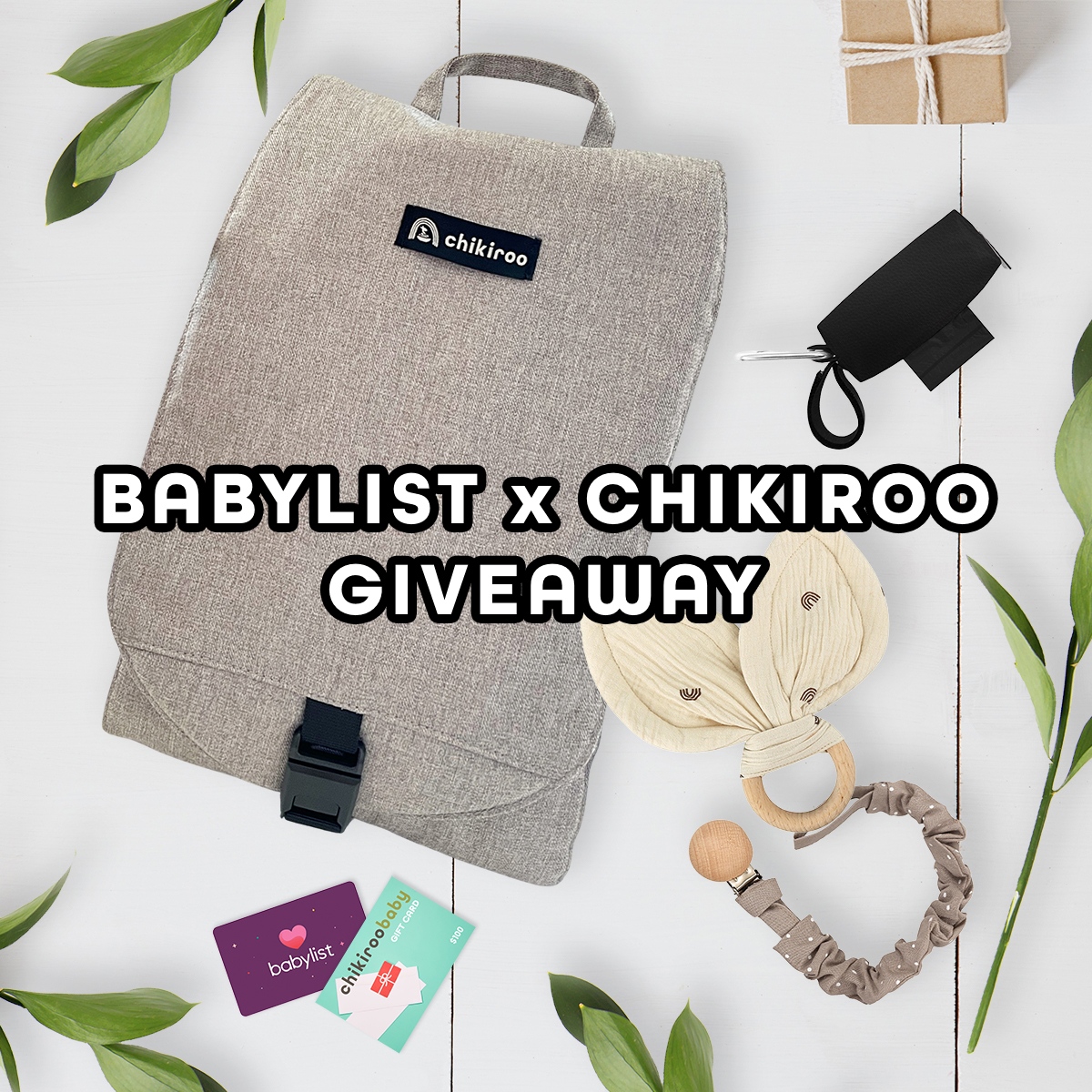 SiskaHines's tweet photo. 🎁 Babylist x Chikiroo Giveaway Alert! 🎁 
Win the Ultimate Travel Gift Bundle: Chikiroo Wearable Changing Station, Baby Toy Gift Set, gift cards &amp; more! Share this with friends/family! Ends on Wed, 10/22. Enter here: https://t.co/ccK7ZrTJAv 

#ChikirooGiveaway #BabylistGiveaway https://t.co/ImeH5odEyq