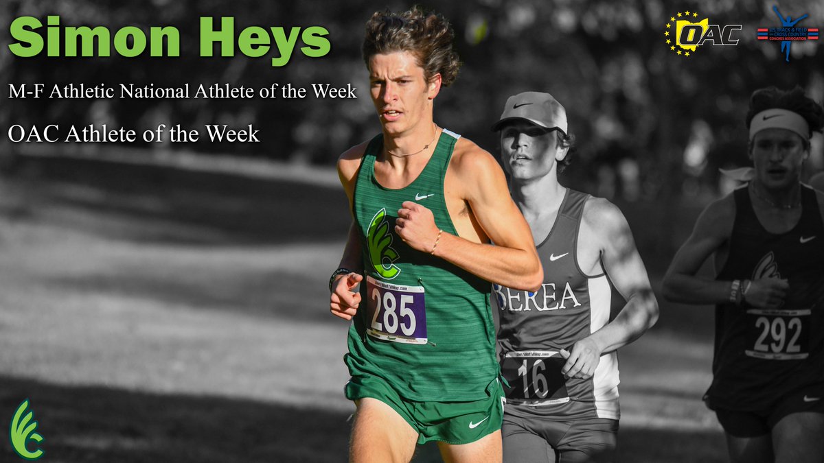 DubCQuakers's tweet photo. Congrats to Simon Heys, who was named OAC Athlete of the Week and became the first runner in program history to be named USTFCCCA DIII National Athlete of the Week! #QuakersMXC #WeAreDubC

@DubC_XCTR https://t.co/HkMVLCrA2l