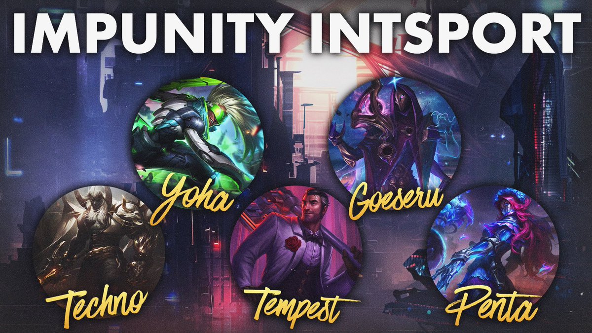 Ready für Platz 1 🔥
Sehr starke Gruppe aber alles ist drin!! 

Impunity <a href="/intSport1/">intSport</a> keep going 🔥

Danke erneut für das geile Roster Bild @int_boo ❤️