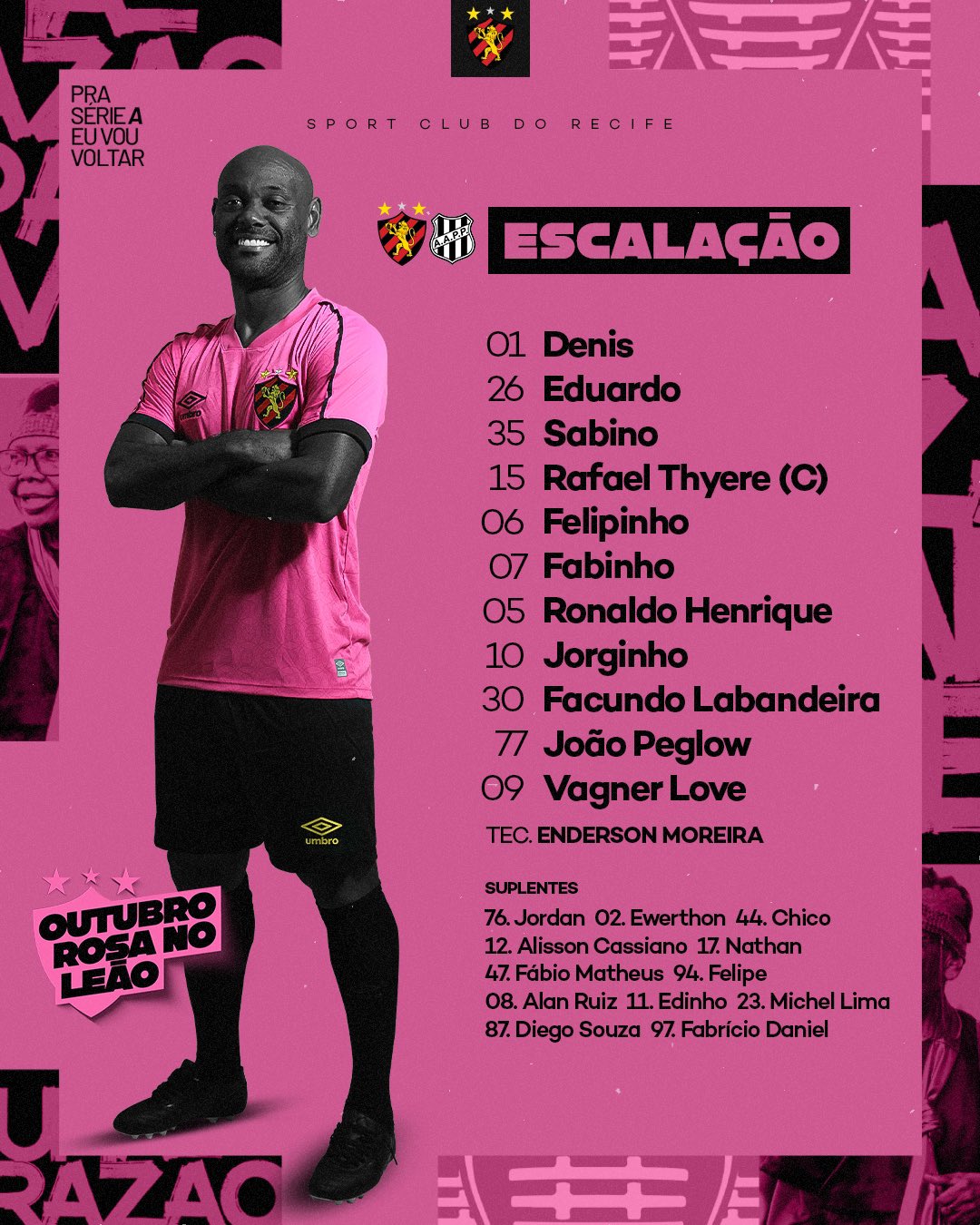 Sport Club do Recife on X: Hoje tem 𝐒𝐏𝐎𝐑𝐓 𝐂𝐋𝐔𝐁 𝐃𝐎 𝐑𝐄𝐂𝐈𝐅𝐄.  Hoje tem Leão fora de casa buscando os três pontos. Cada degrau é  fundamental pelo acesso ⬆️ #LeãoNoBrasileirão  /