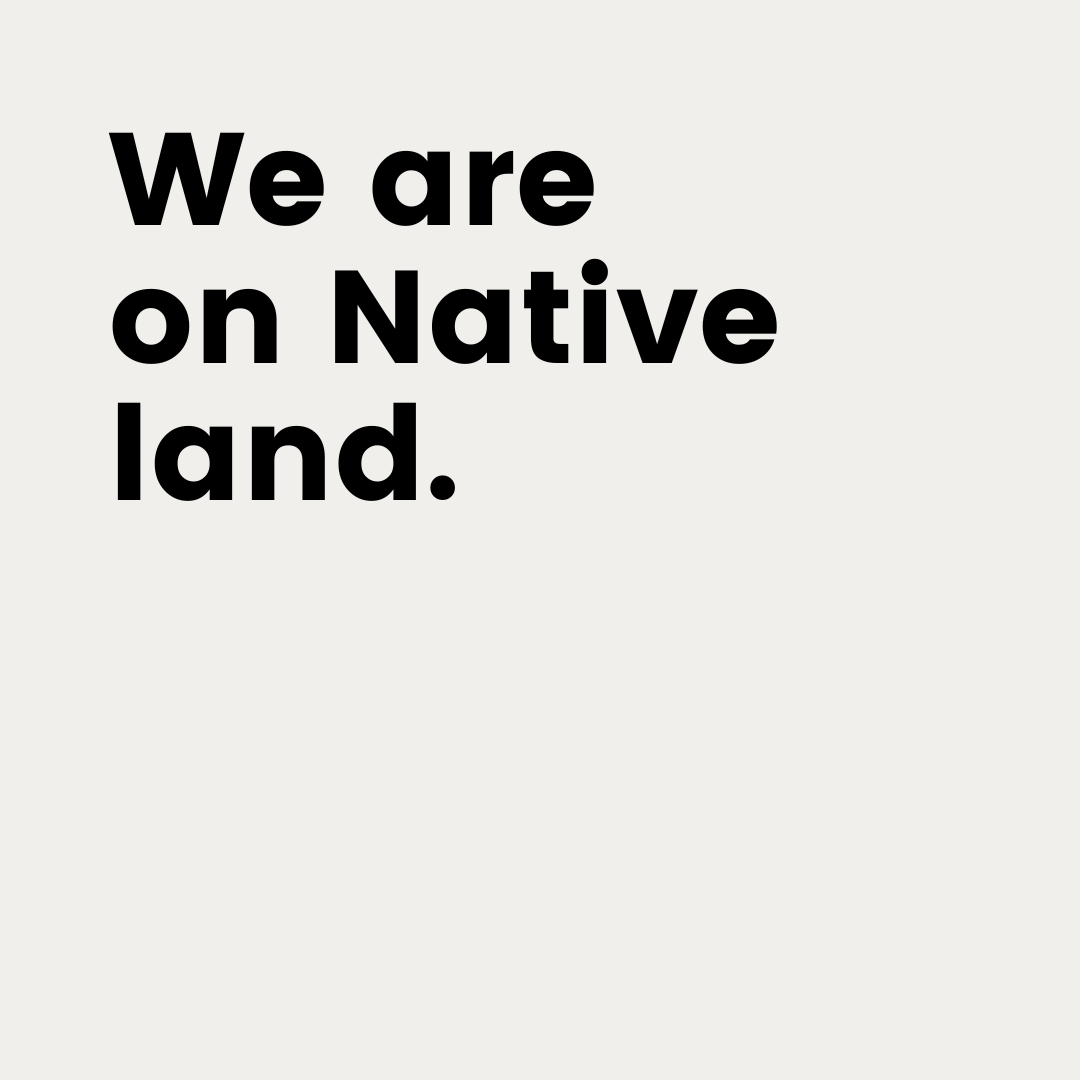 In our work to co-create a world where people &amp; the planet are treated as indisposable, we acknowledge the ongoing harms of settler colonialism, and recognize that we occupy land originally and still inhabited and cared for by dozens of Indigenous communities across the country.