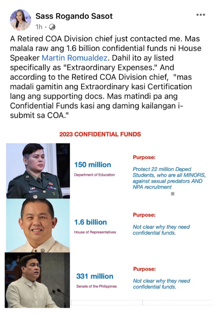 ninabeIlatrix1's tweet photo. P1.6 B na hindi ino audit! 
https://t.co/m6Gv77FbJF https://t.co/ts8ArZDHm6
